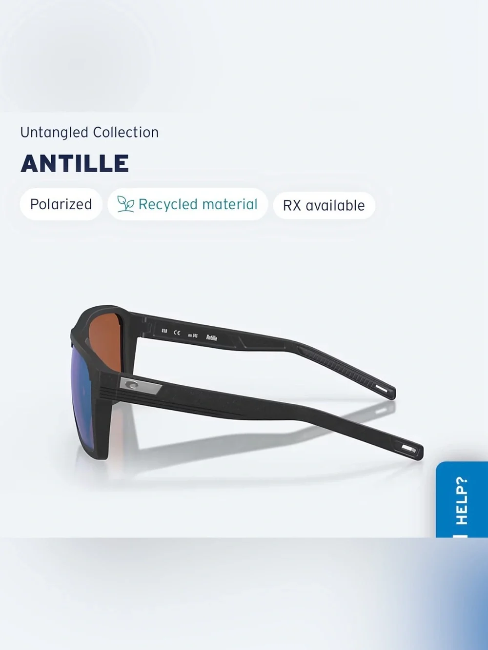 Costa Antille Sunglasses 580 Lenses & Loop Retainer